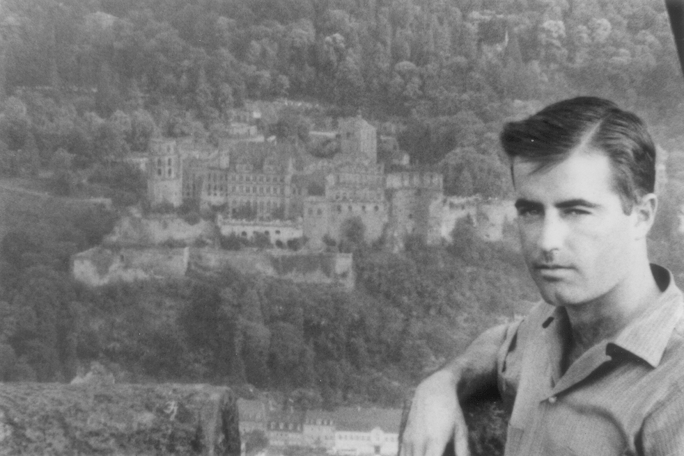 Neil with Heidelberg Castle