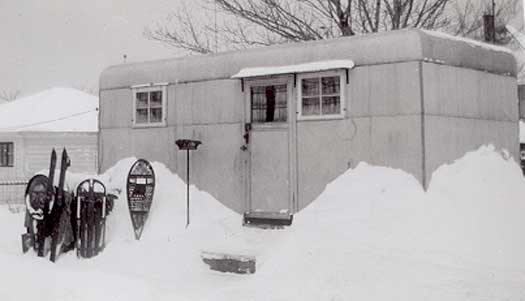 Sandin home made trailer - 1938