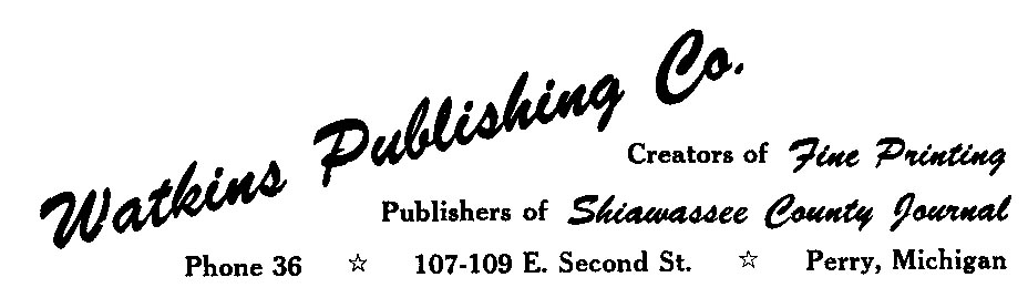 Watkins Publishing Co. stationery