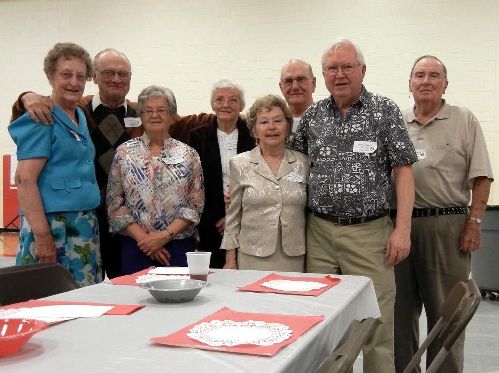 Eight 1951 PHS graduates in 2011