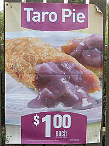 Taro pie