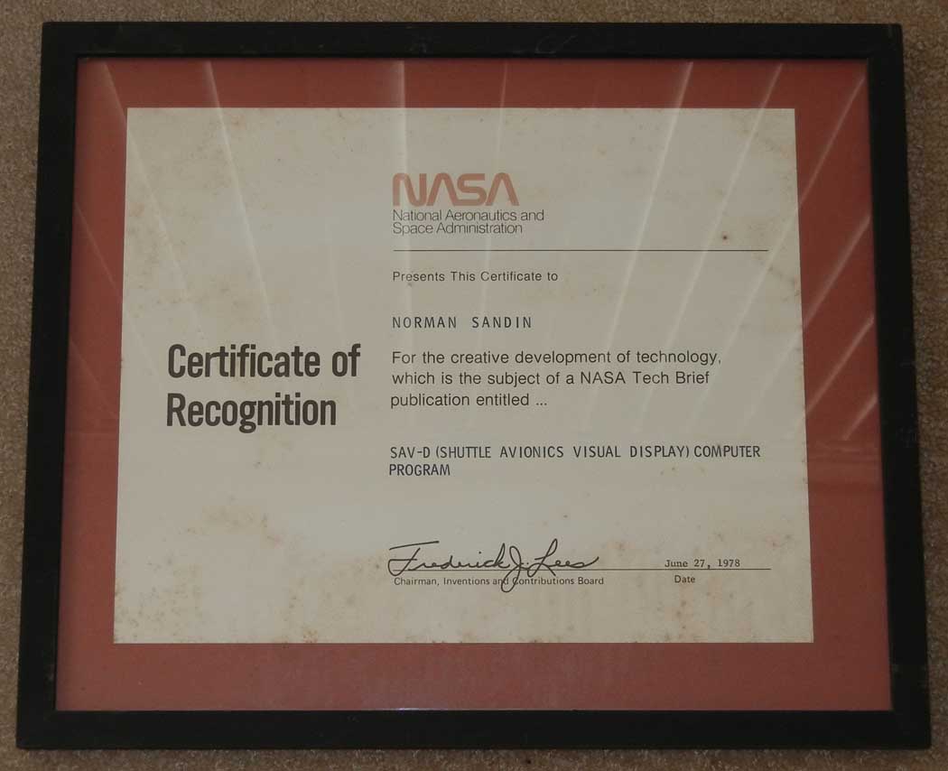 NASA award