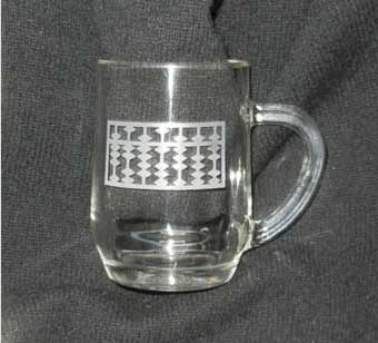 Abacus mug - back