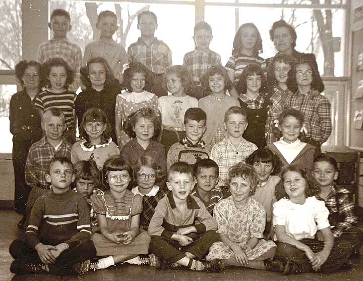 Mrs. Sandin's 1950 Second Grade Class