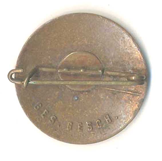 Nazi badge (reverse)