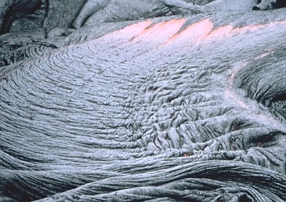 Ropey pahoehoe