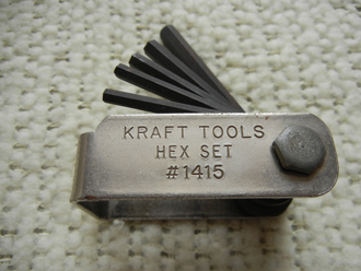 The Kraft Tools Hex Set #1415
