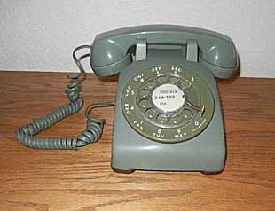 Dial telephone from California