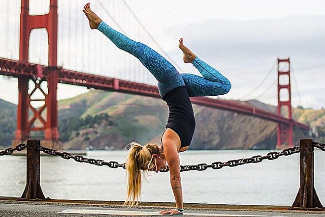Acrobat Girl by Golden Gate