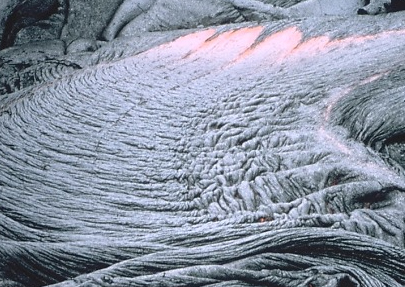 Ropy pāhoehoe lava